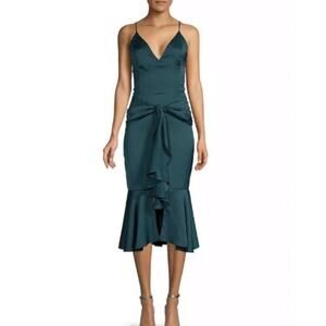 PatBO Bo Ruffle Midi Dress Size 0